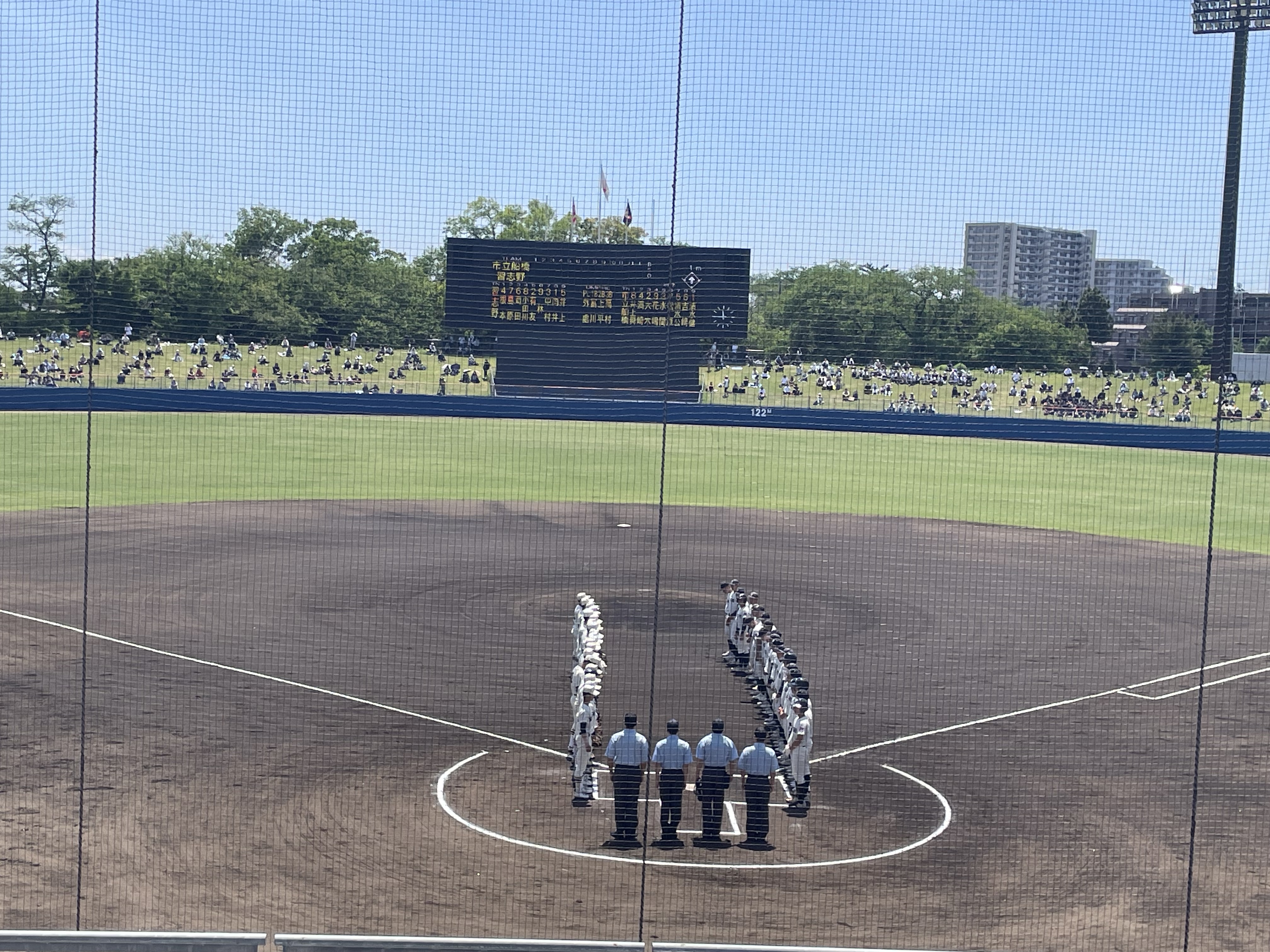 2025春季千葉県大会.準決勝　市立船橋vs習志野