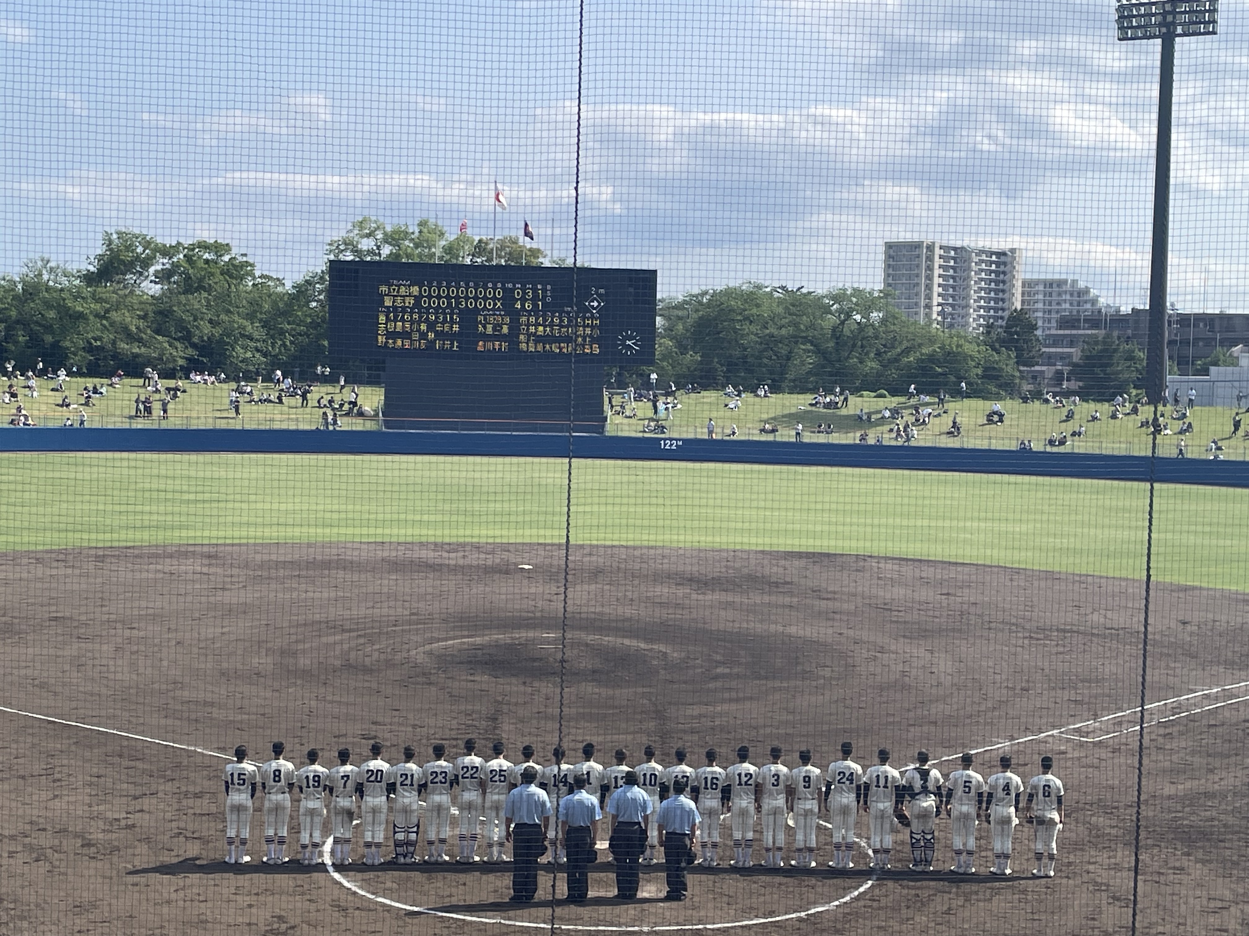 2025春季千葉県大会.準決勝　市立船橋vs習志野