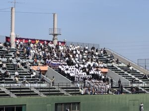 2026春季神奈川県大会.準々決勝　慶應義塾　応援スタンド