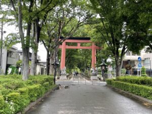 宮（武蔵國）氷川神社　参道