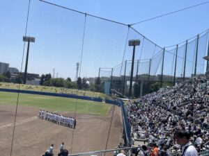 2026春季関東大会.2回戦　山梨学院　応援スタンド