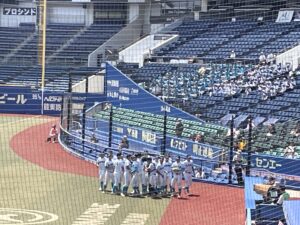 2026春季関東大会.準々決勝　山梨学院　応援スタンド